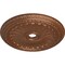 Ekena Millwork Viceroy Ceiling Medallion (Canopies up to 4 7/8"), 35 1/8"OD x 4 7/8"ID x 2 1/2"P, Polished Copper CM35VIPOS - alternate 4